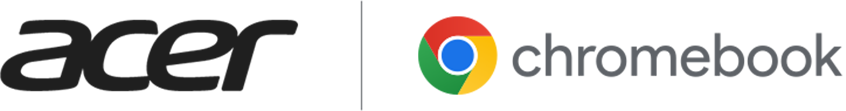 Logotypy Acer i Chromebook